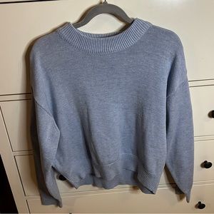 H and M Blue comfy Sweater